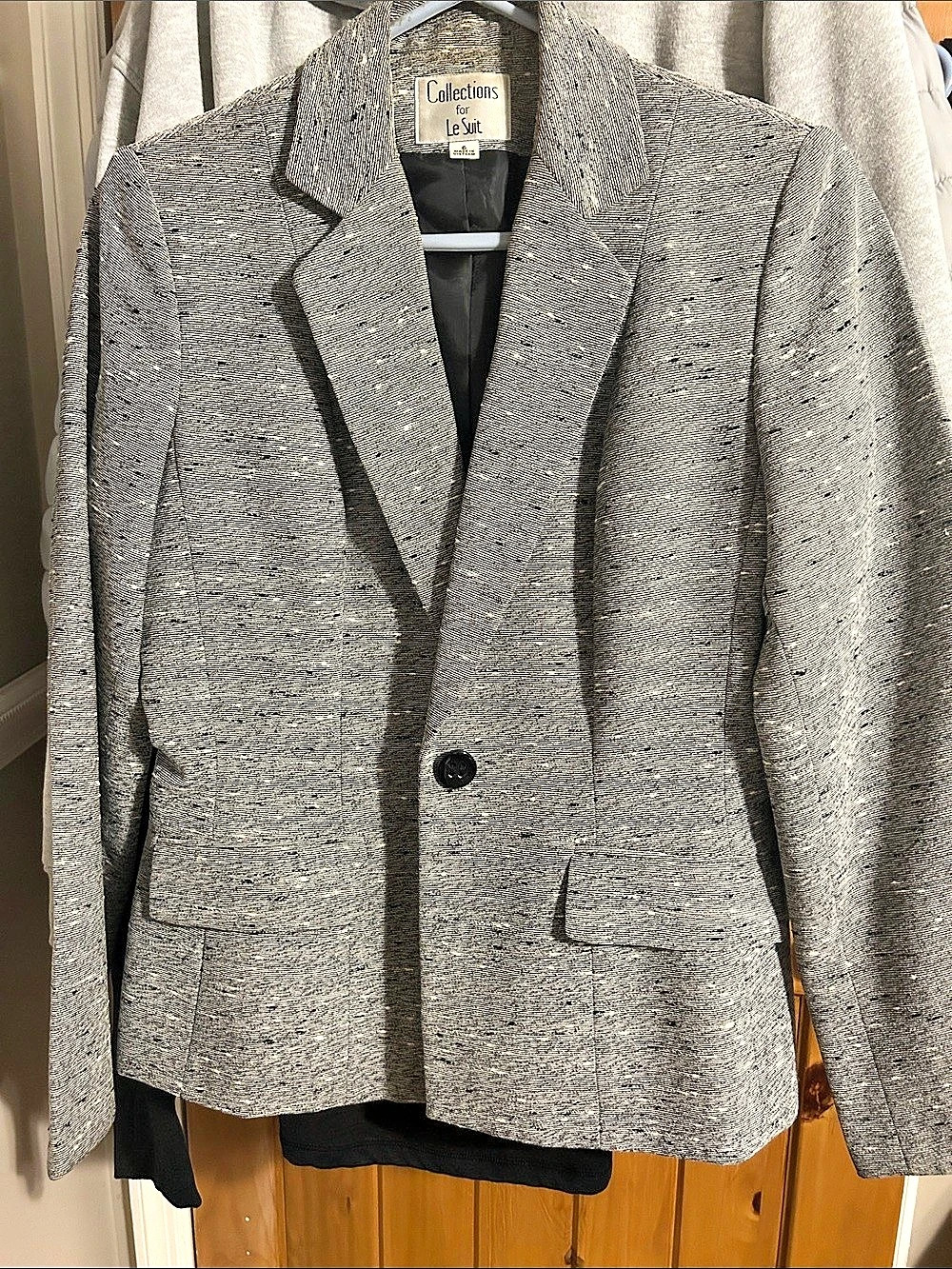Collections for Le Suit Houndstooth Blazer Size 6